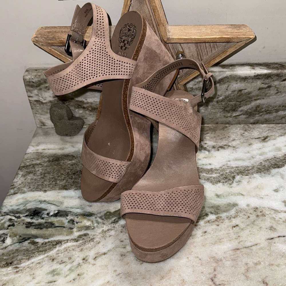 Vince Camuto Vissinta Wedge Sandal 9